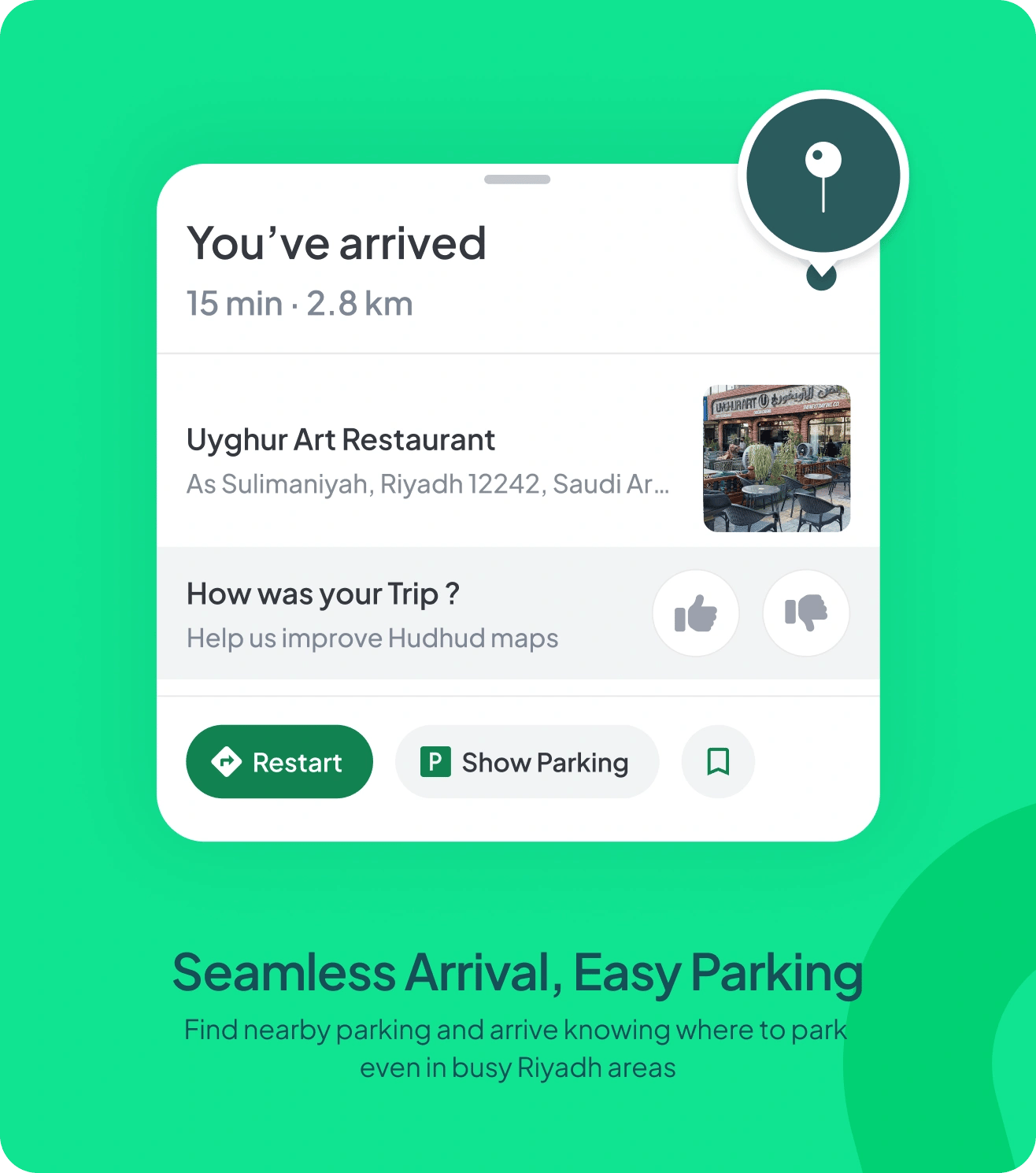 Seamless Arrival, Easy Parking